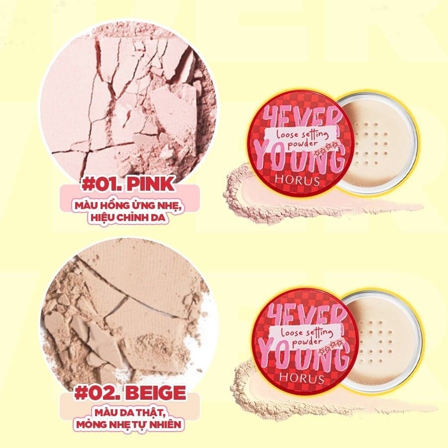 Horus Phấn phủ 4everyoung Loose Setting Powder thumb 5