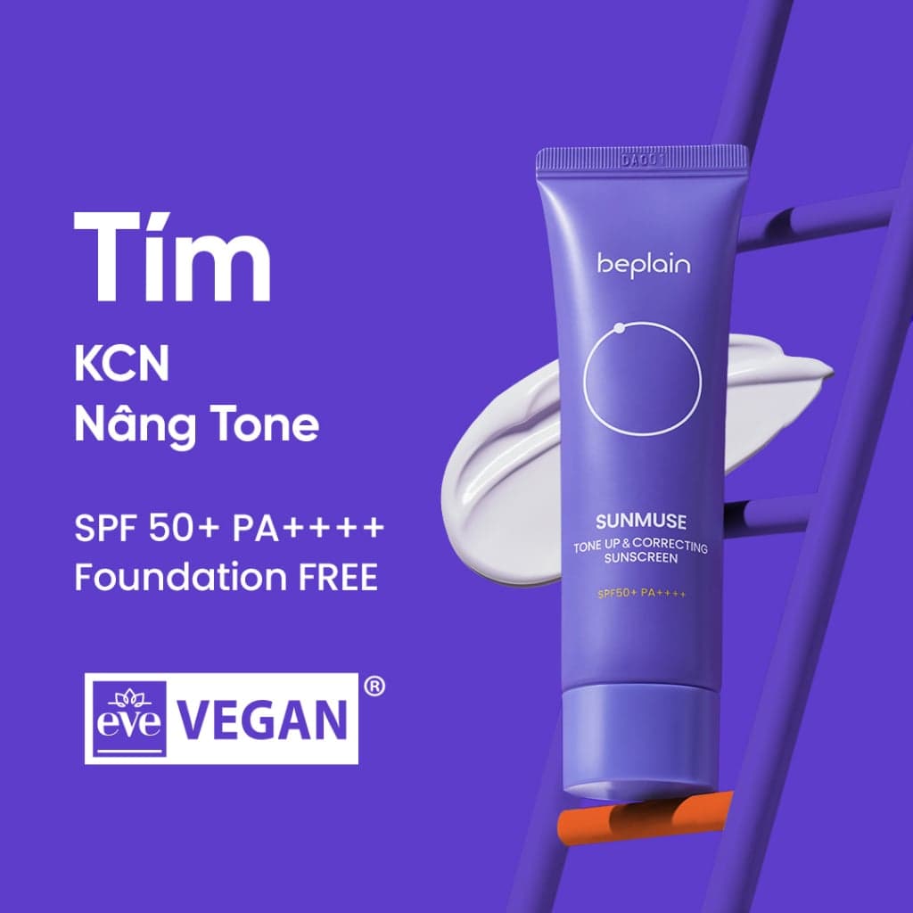 Beplain Kem chống nắng Sunmuse Tone-Up & Correcting Sunscreen SPF50+ PA++++ 50ml thumb 3