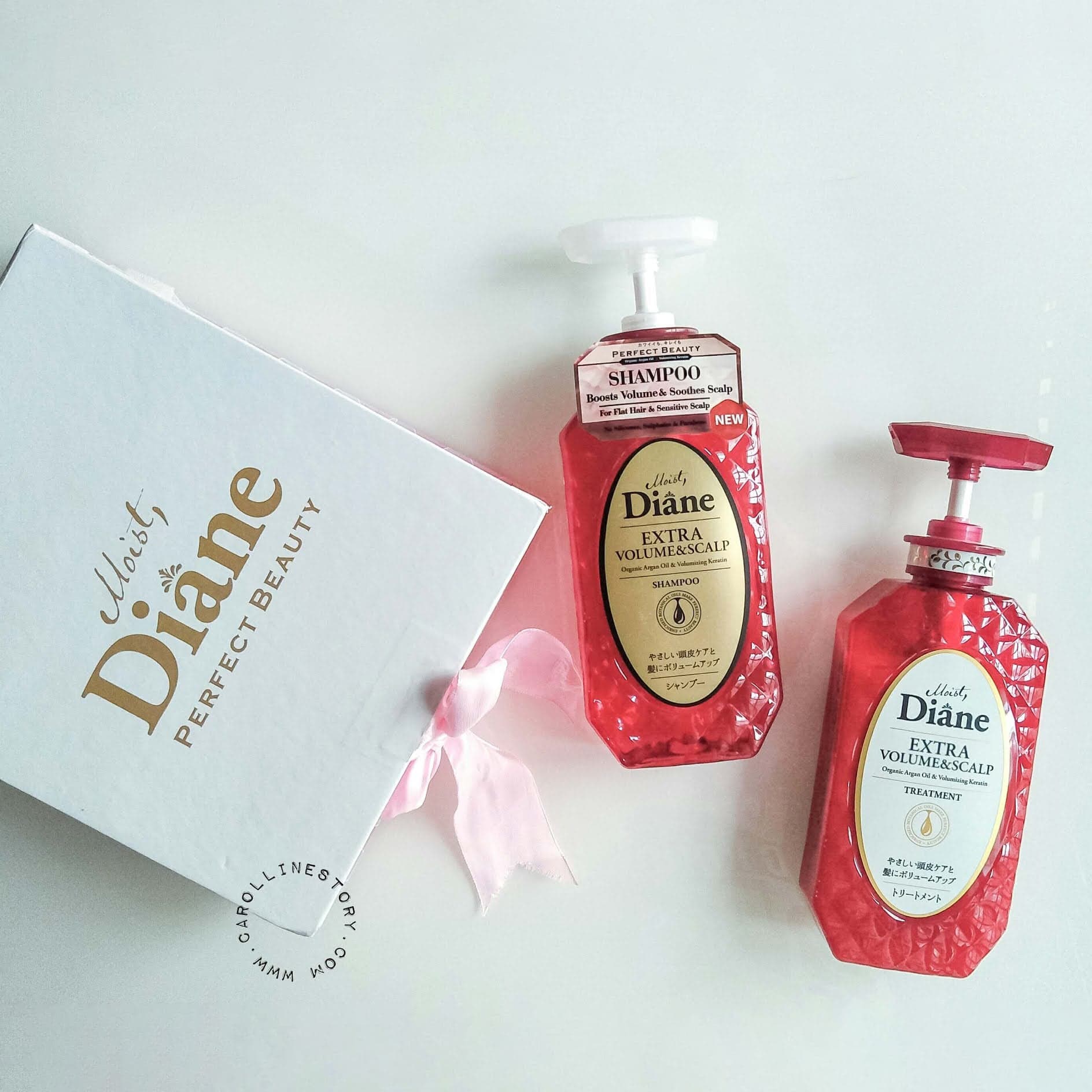 Moist Diane Dầu xả Extra Volume & Scalp Treatment 450ml thumb 6