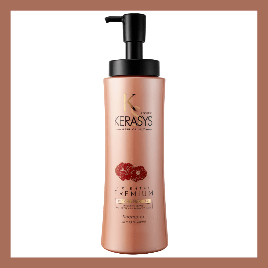 Aekyung Kerasys Dầu gội Oriental Premium Red Camellia EX Intensive Repair Shampoo 600ml thumb 2
