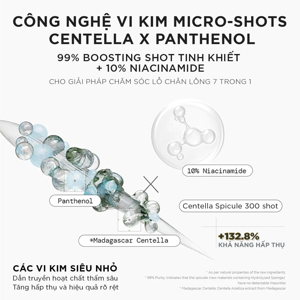 Skin1004 Tinh chất Madagascar Centella Niacinamide 10 Boosting Shot Ampoule 30ml thumb 4