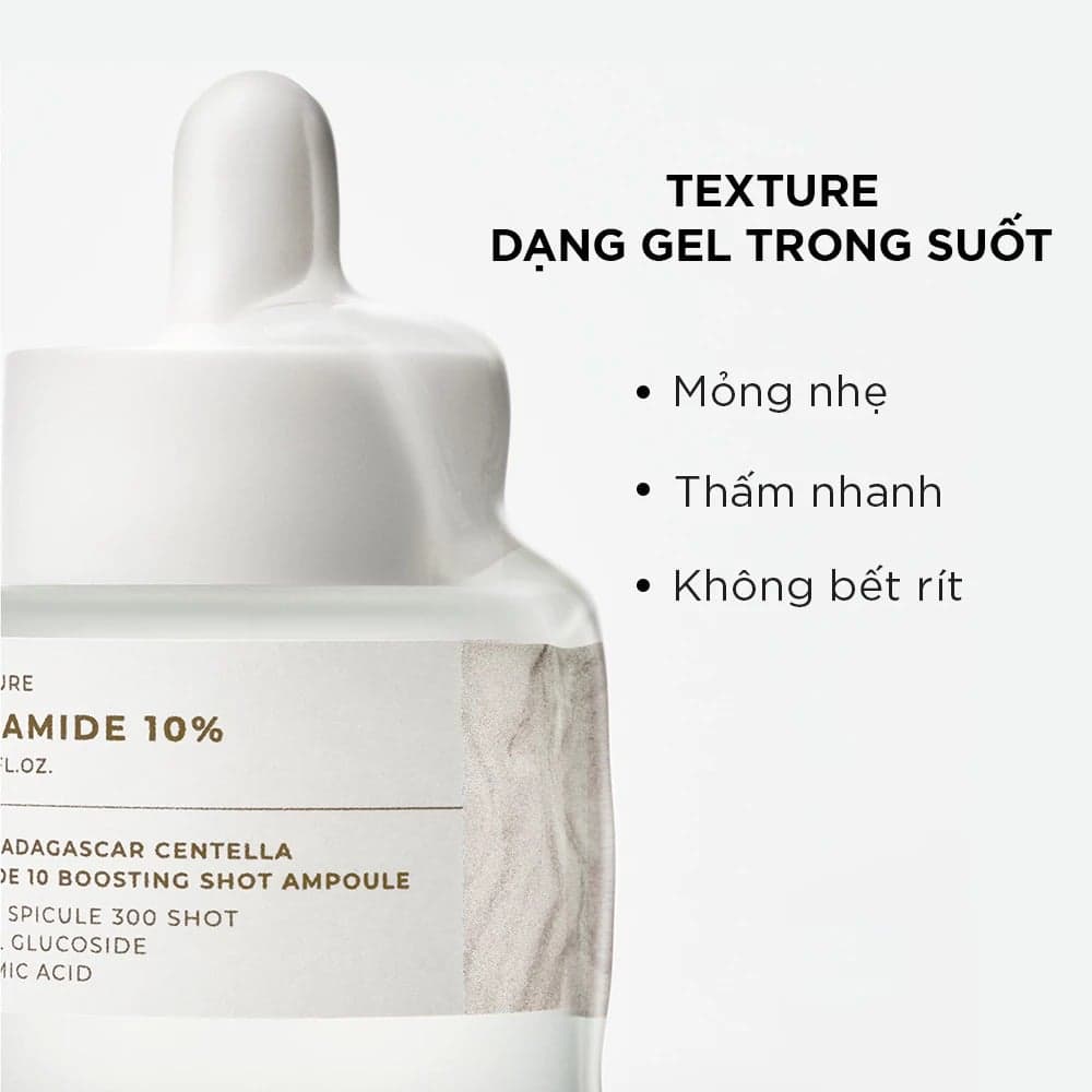 Skin1004 Tinh chất Madagascar Centella Niacinamide 10 Boosting Shot Ampoule 30ml thumb 5