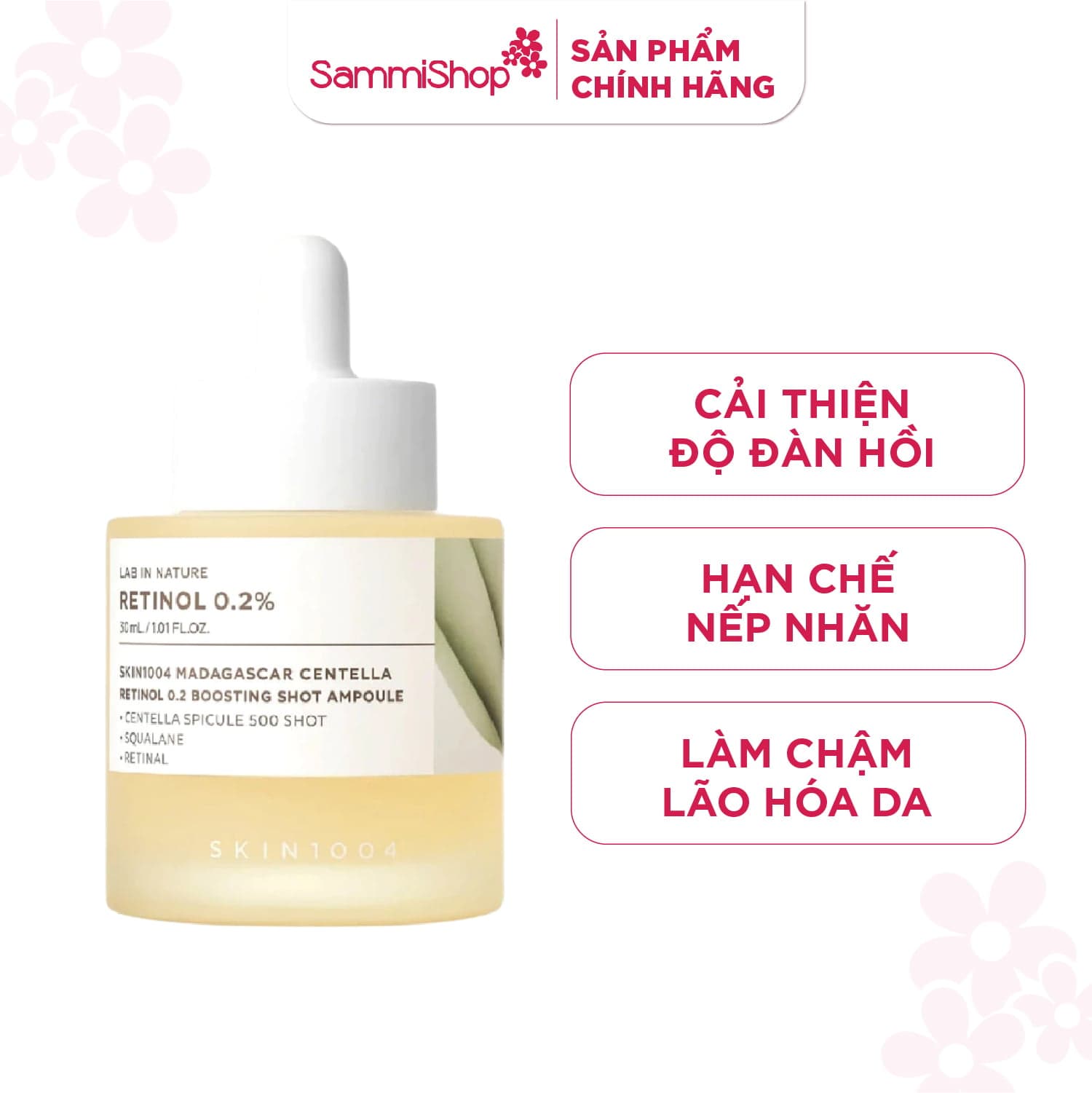 Skin1004 Tinh chất Madagascar Centella Retinol 0.2 Boosting Shot Ampoule 30ml thumb 2
