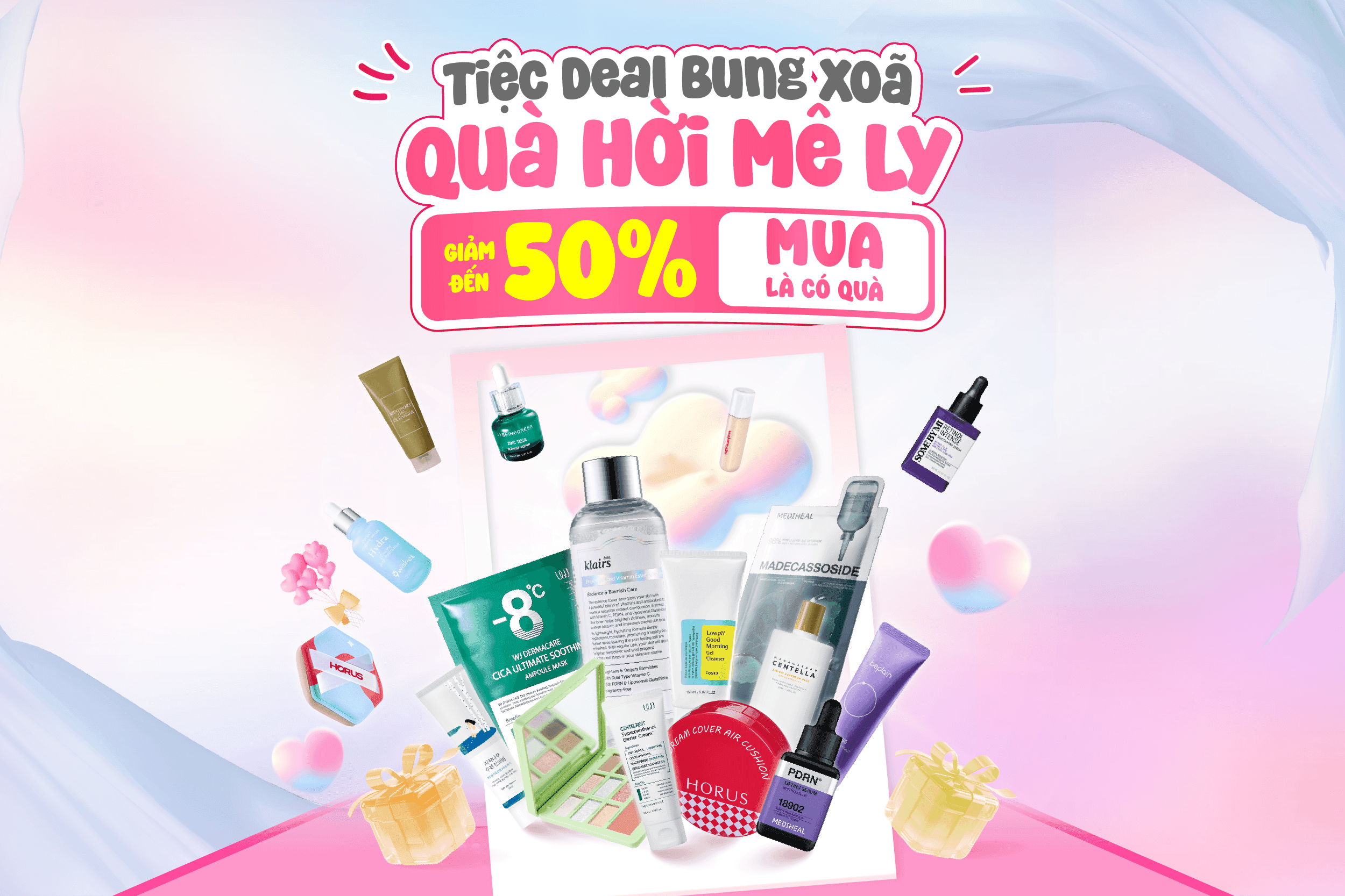 SAMMISHOP X TD BEAUTY | TIỆC DEAL BUNG XOÃ, QUÀ HỜI MÊ LY