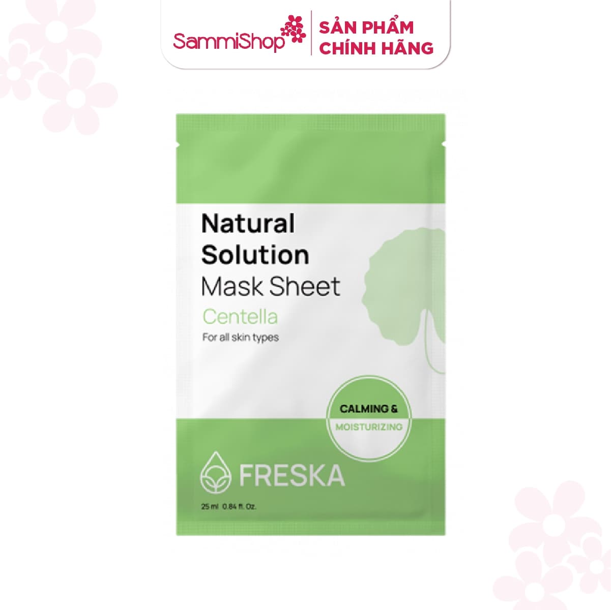 [HÀNG TẶNG KHÔNG BÁN] 2 Freska Mặt nạ giấy Natural Solution Mask Sheet