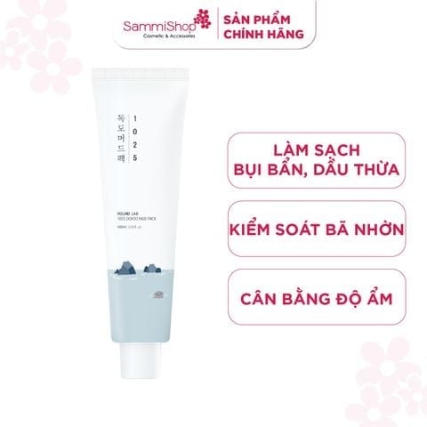 [date 5/27] Round Lab Mặt nạ 1025 Dokdo Mud Pack 100ml 1