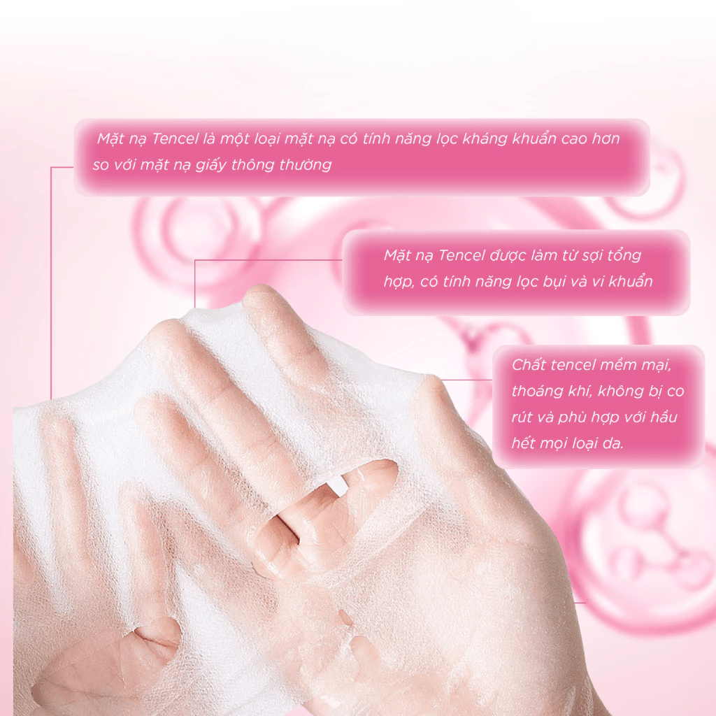 Emmie by Happyskin Mặt Nạ Tencel Mask 25g 6