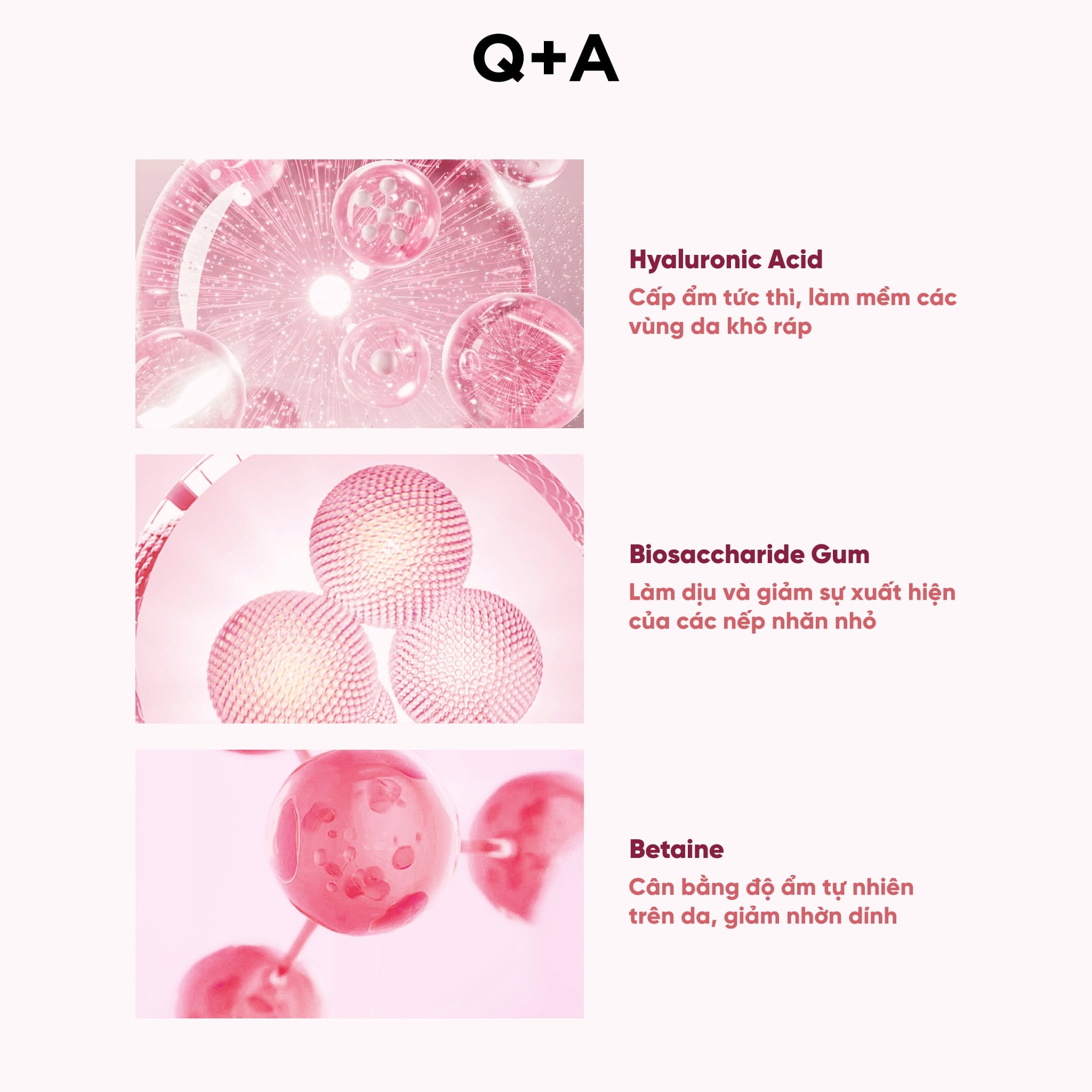 Q+A Tinh chất Hyaluronic Acid Facial Serum 30ml 7