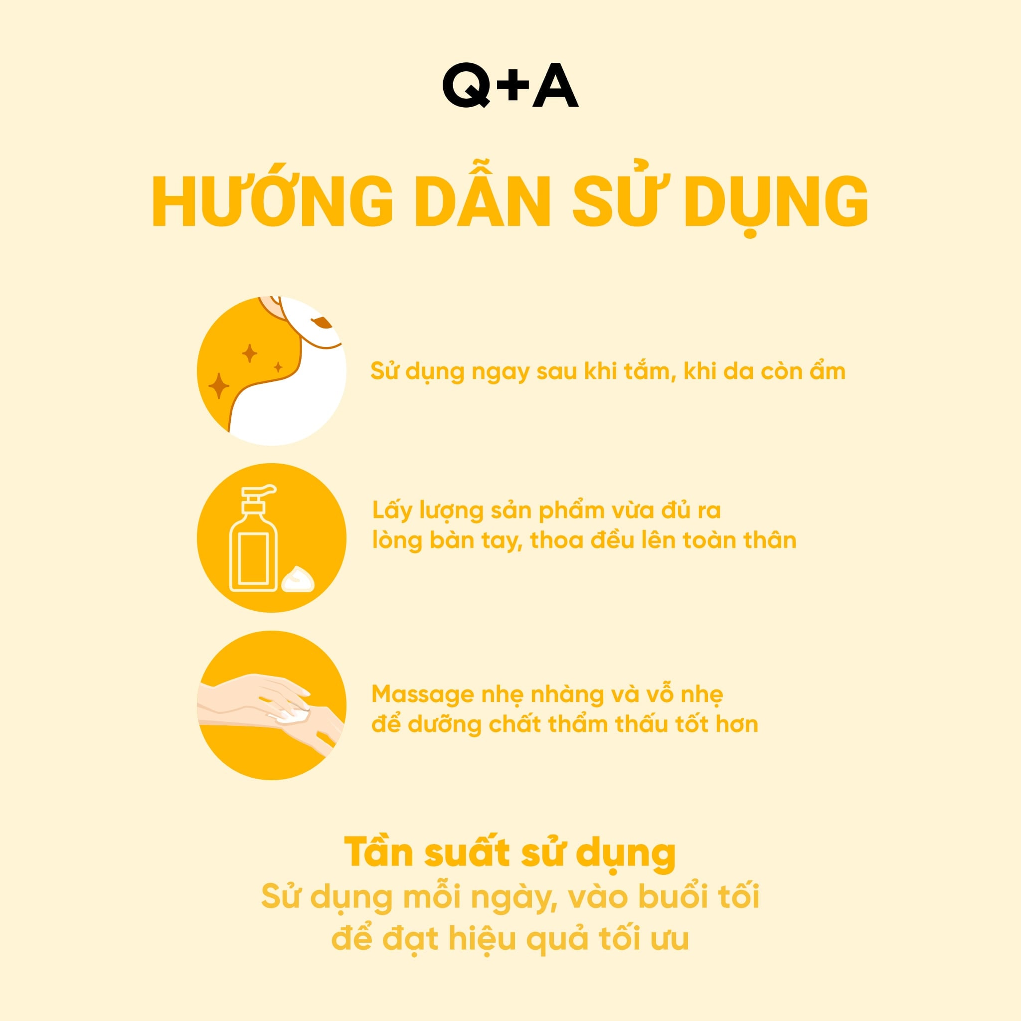 Q+A Sữa dưỡng Ceramide Body Lotion 250ml 4