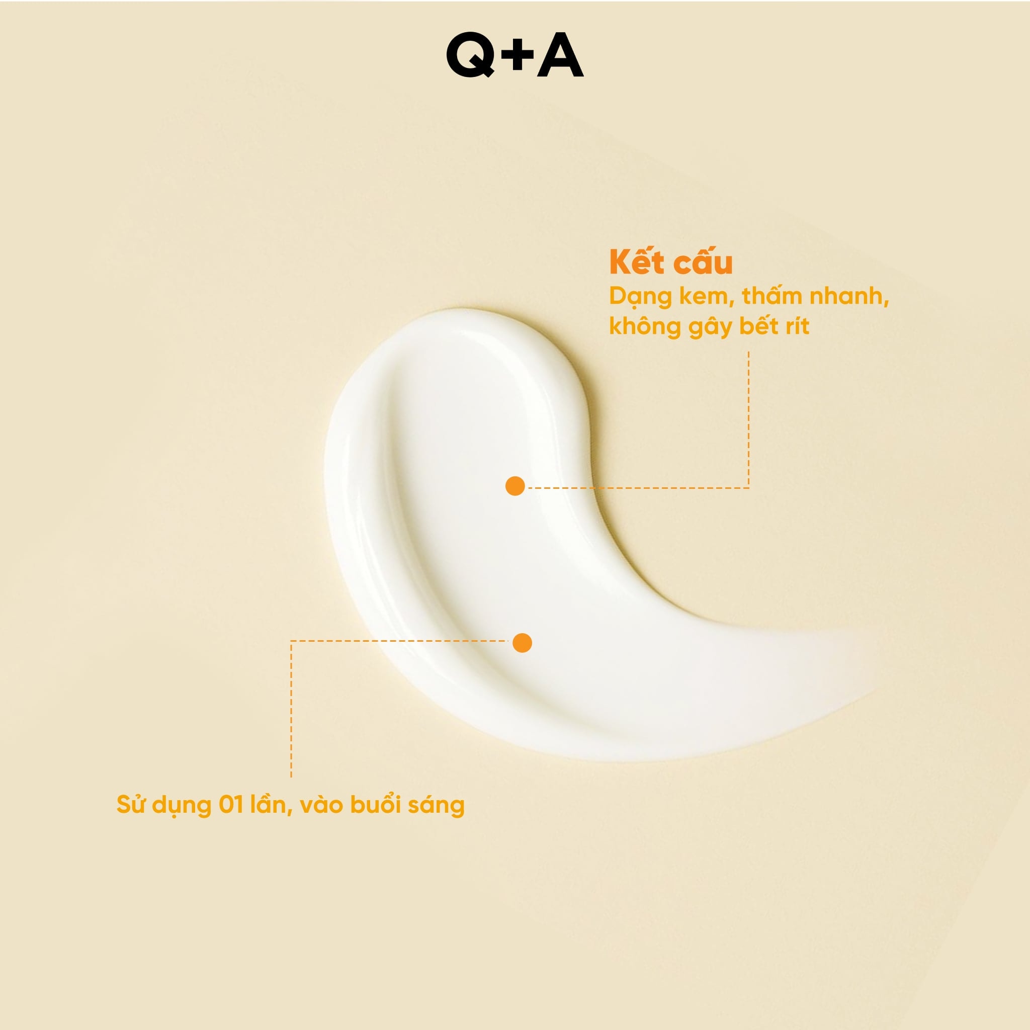 Q+A Kem chống nắng Peptide Anti-Ageing Daily Sunscreen 50ml 6