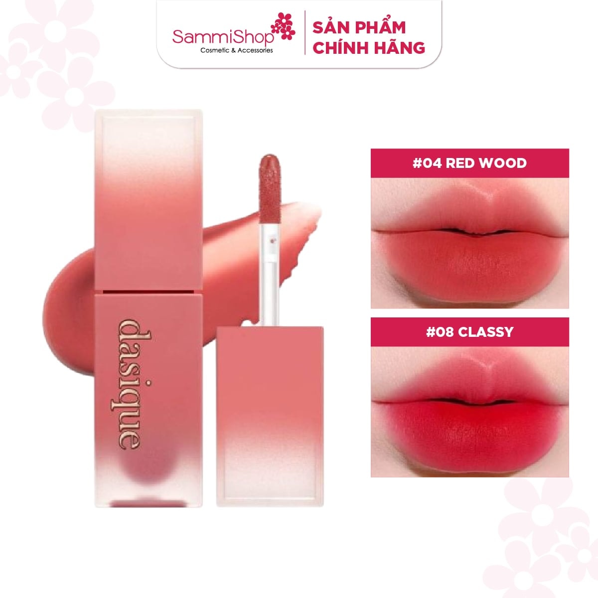 Dasique Son kem Cream De Rose Tint 1