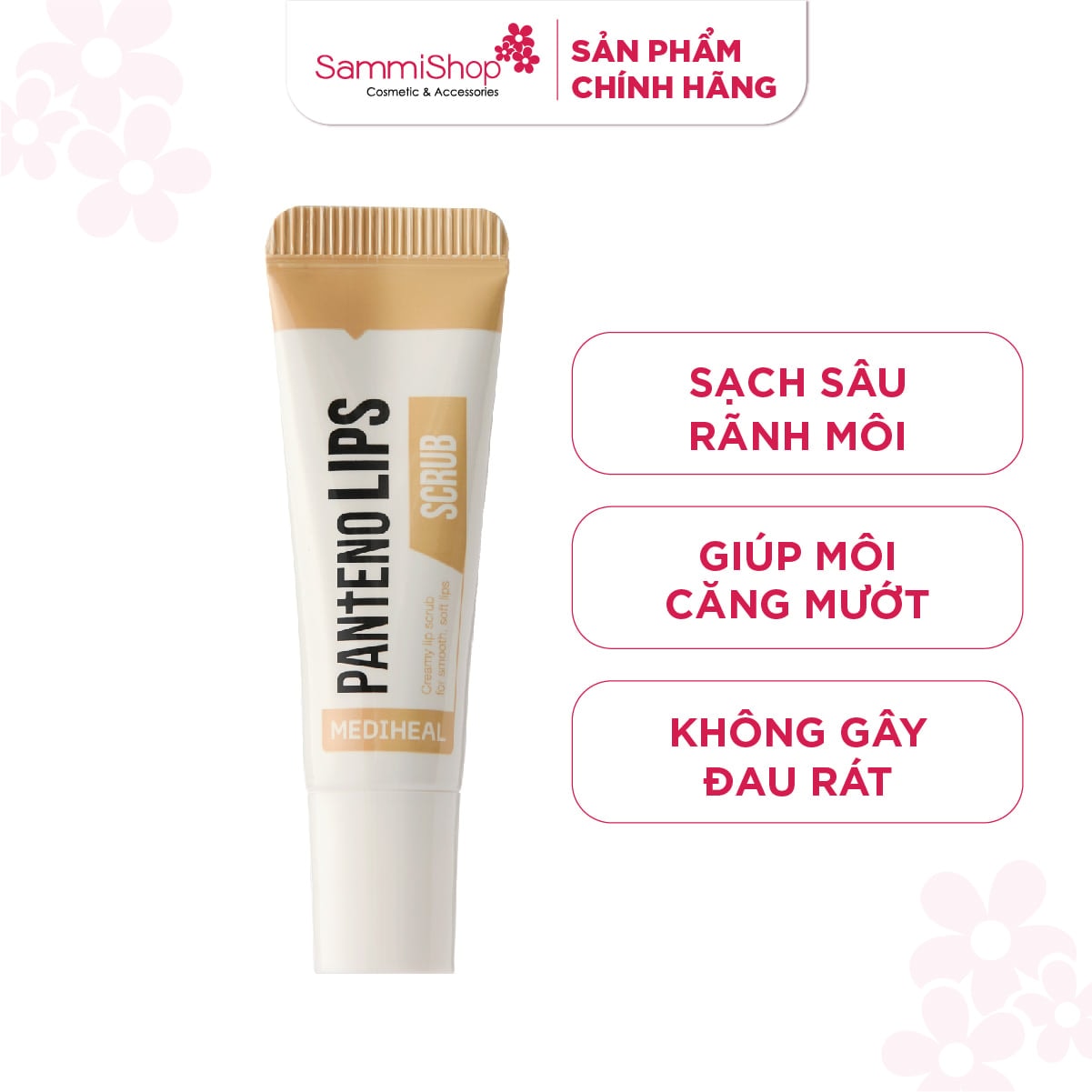 Mediheal Sản phẩm tẩy tế bào chết môi Pantenolips Scrub 10ml 1