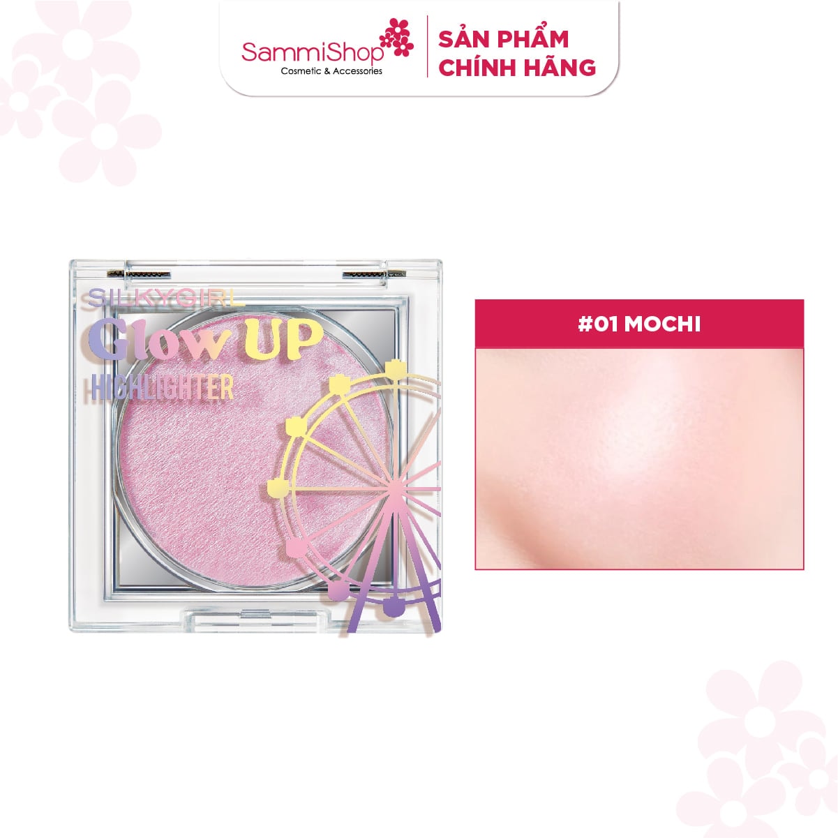 Silkygirl Bắt sáng dạng kem Glow Up Highlighter 4g 1
