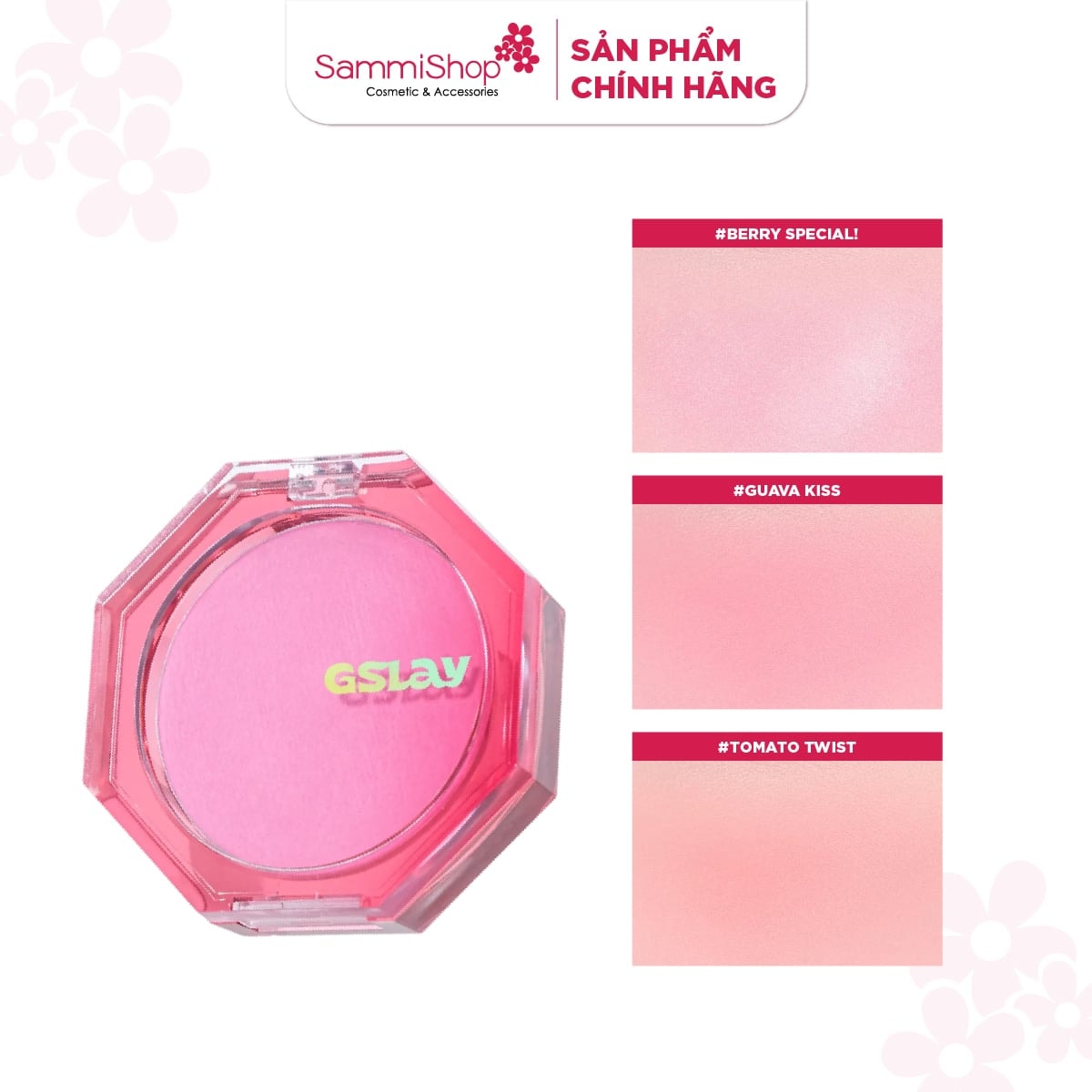 Gslay phấn má Gslay Sorbet Cheek Blush 5g 2