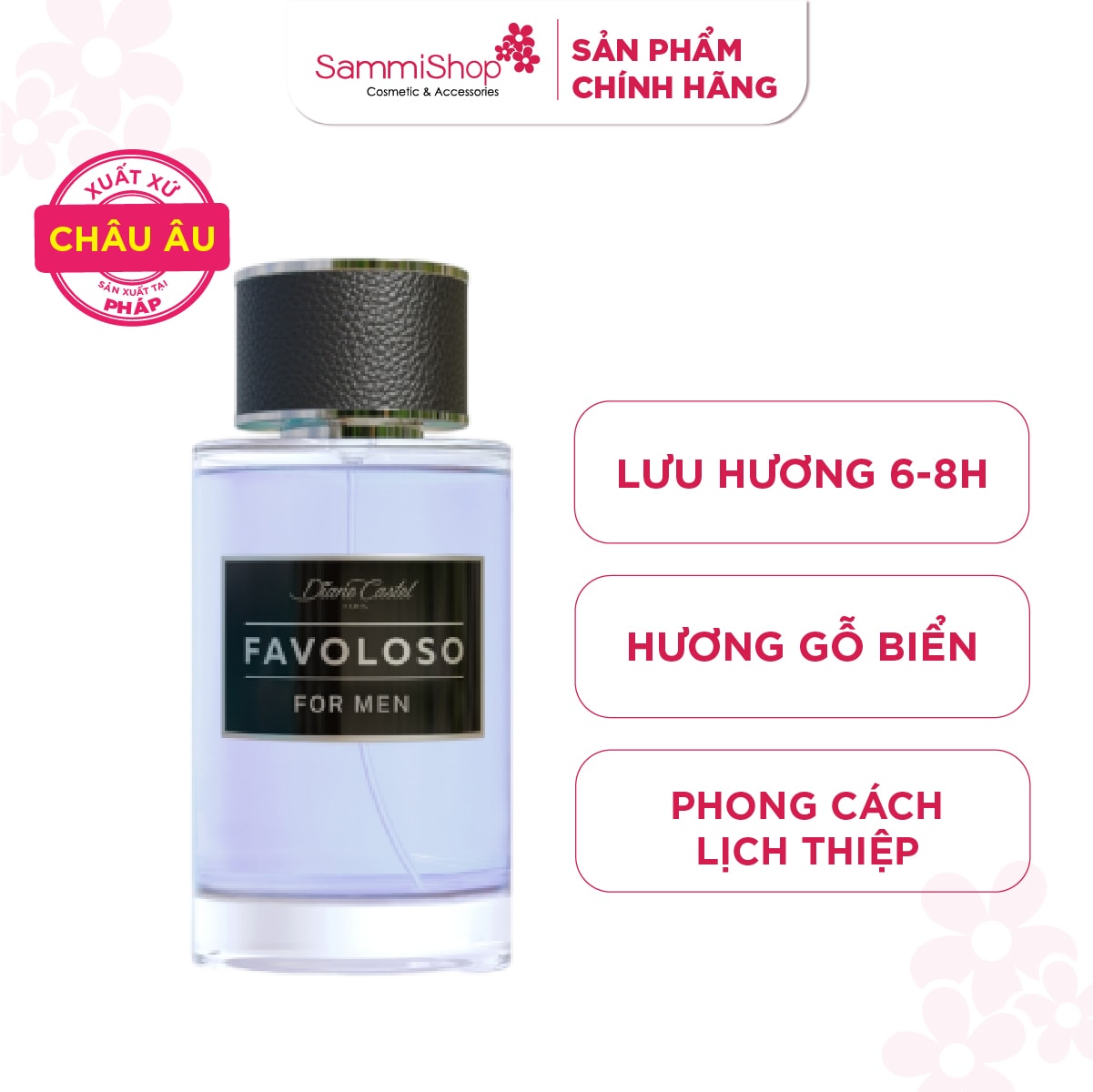 Diane Castel Paris Nước hoa Favoloso Eau De Parfum 100ml 1