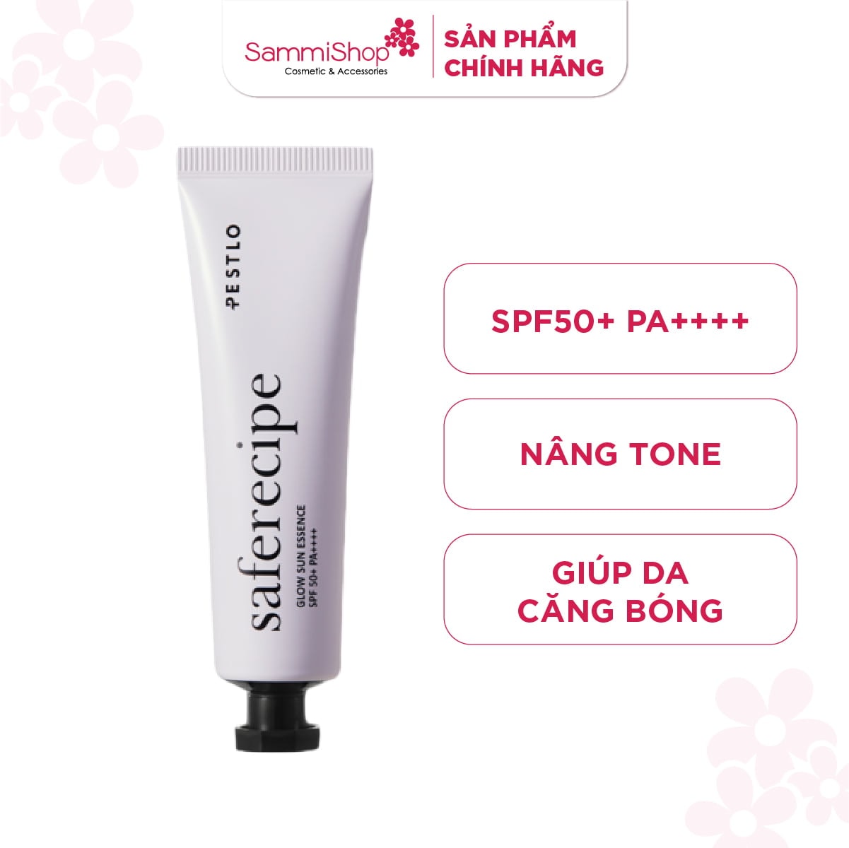 Pestlo Kem chống nắng Saferecipe Glow Sun Essence SPF50+ PA++++ 50ml 1