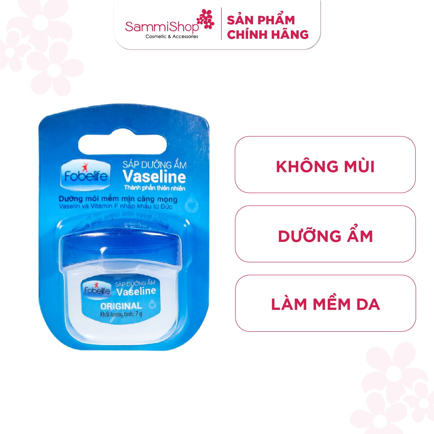 Fobelife Sáp dưỡng ẩm Vaseline Original 1