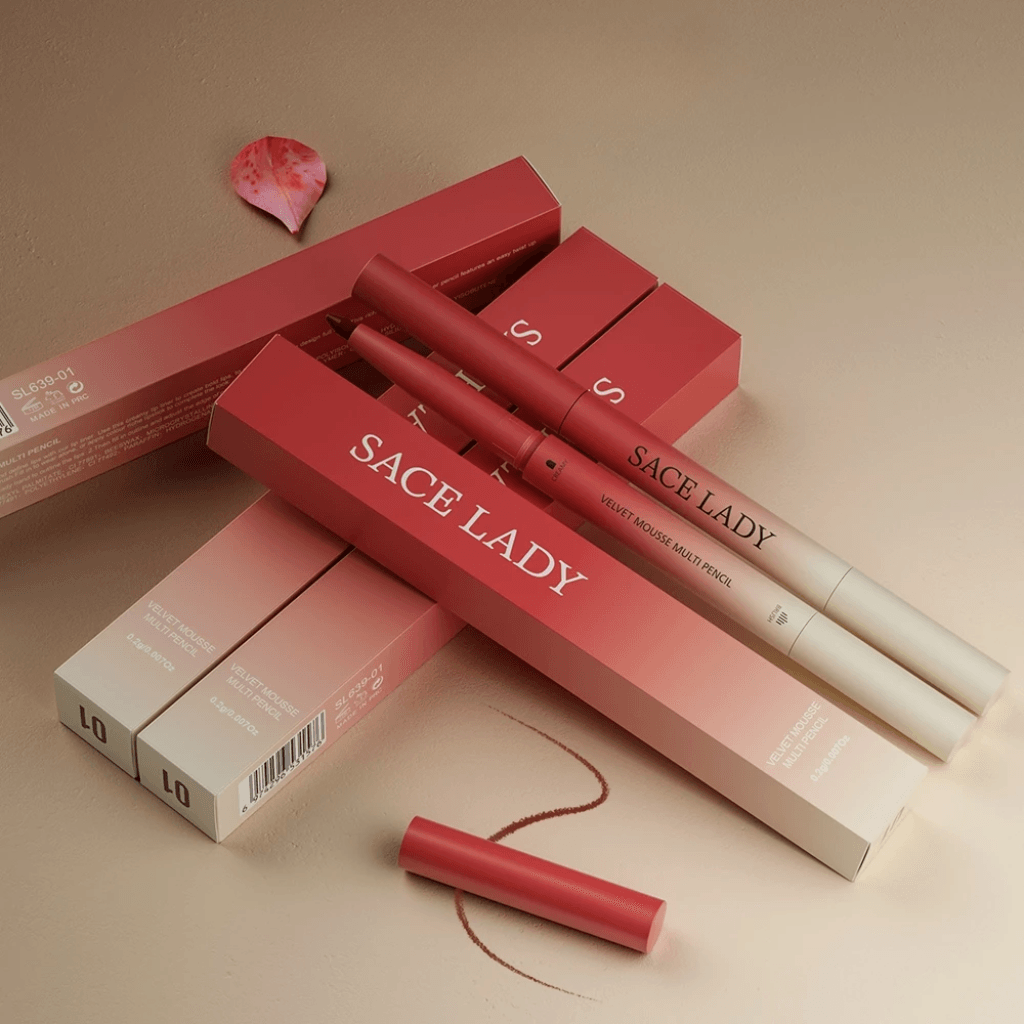 Sace Lady Chì kẻ viền môi Velvet Mousse Multi Pencil 0.2g 2