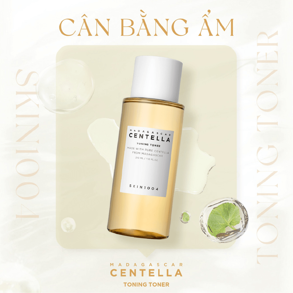 Skin1004 Nước hoa hồng Madagascar Centella Toning Toner 210ml 5