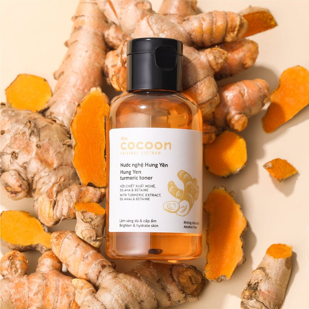 Cocoon Nước nghệ Hưng Yên Turmeric Toner 140ml 4