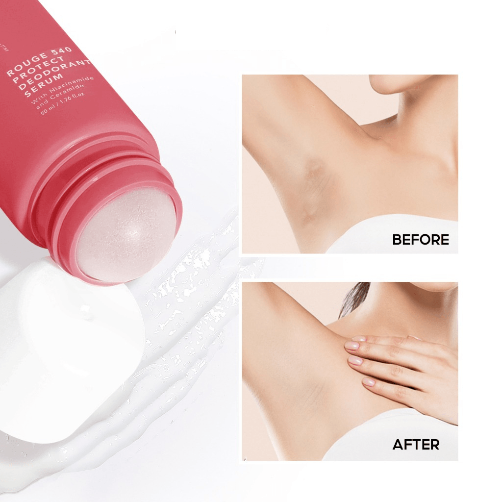 Grace And Glow Lăn khử mùi Rouge 540 Protect Deodorant Serum With Niacinamide And Ceramide 50ml 4
