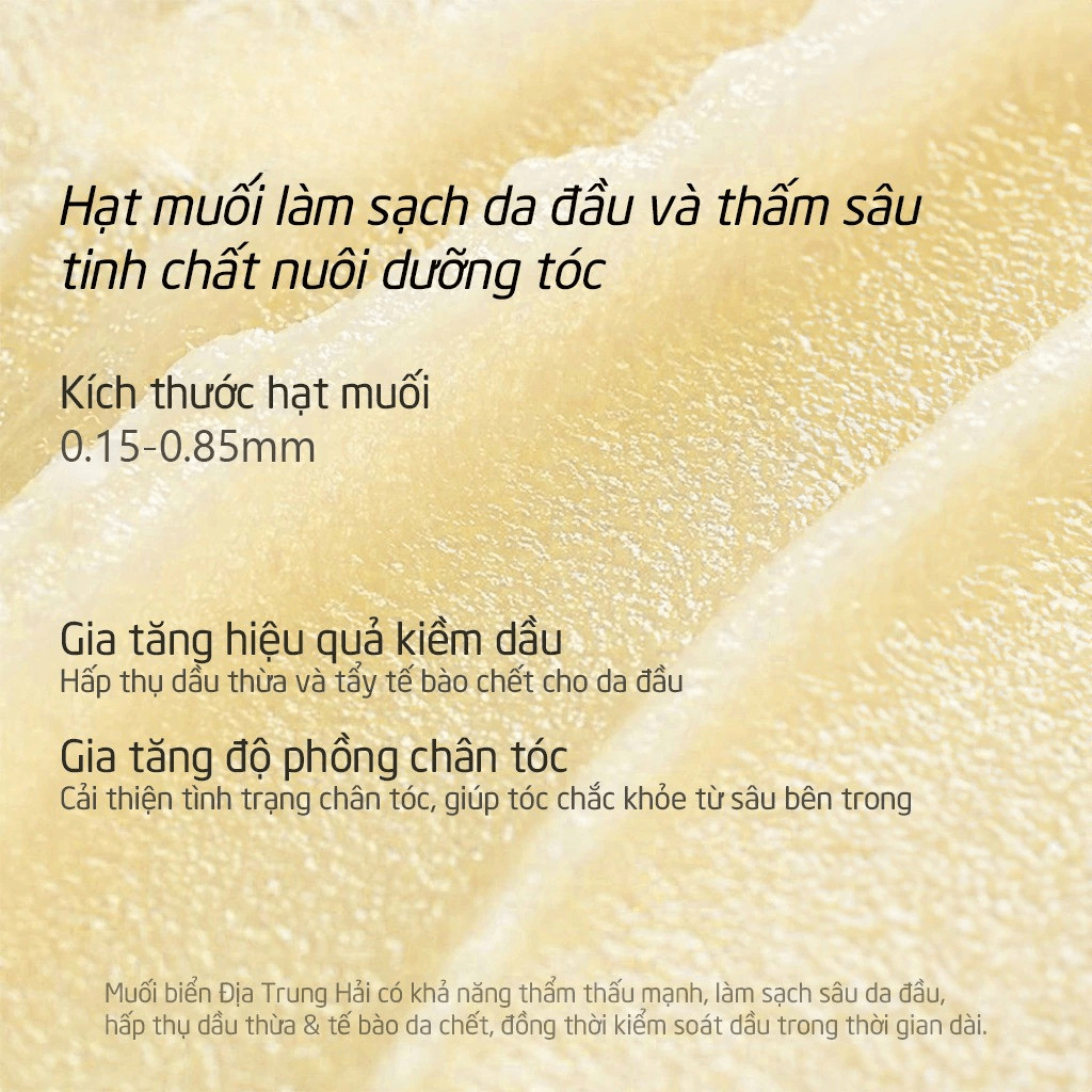 Spes Dầu gội muối biển 280g 6