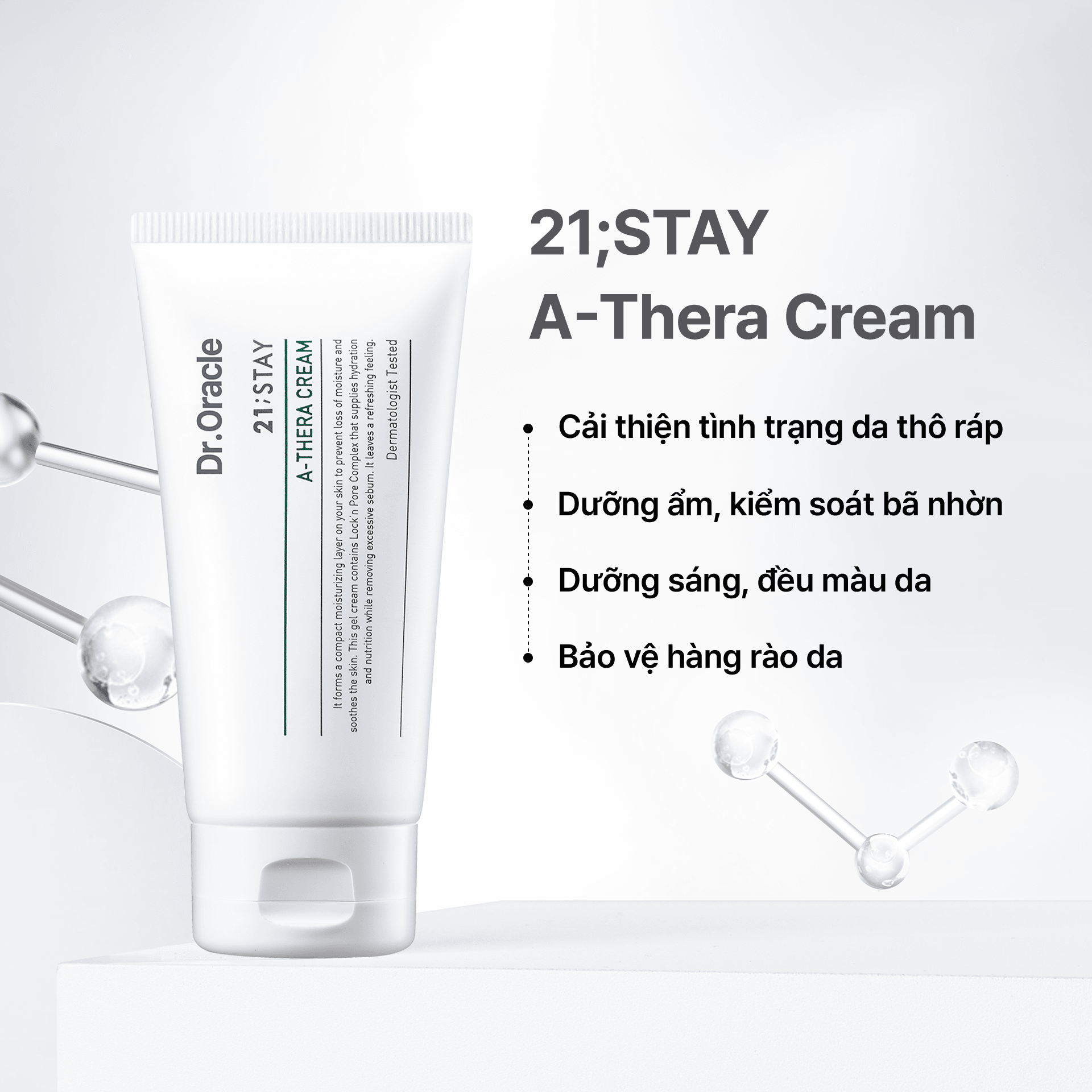 Dr.Oracle Kem dưỡng 21;STAY A-Thera Cream 50ml 3