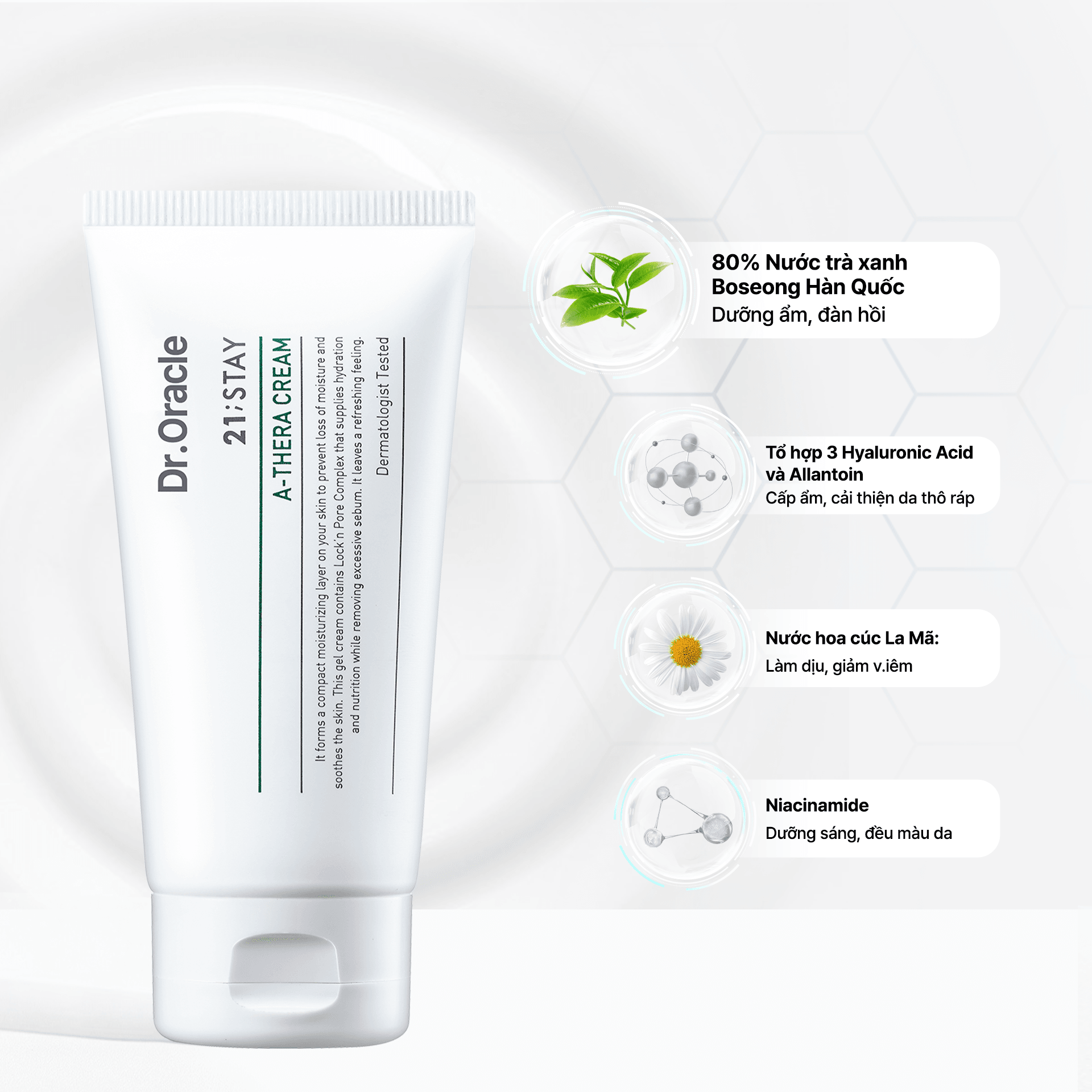 Dr.Oracle Kem dưỡng 21;STAY A-Thera Cream 50ml 4