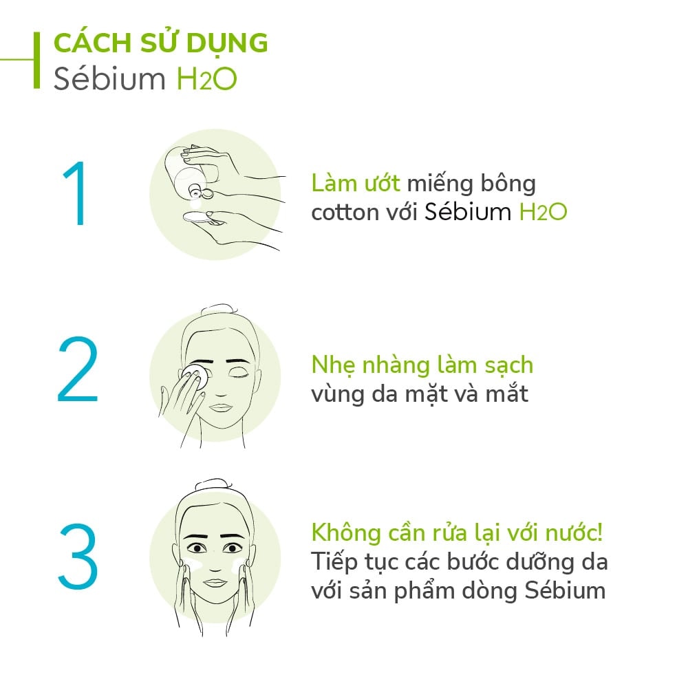 Bioderma Nước tẩy trang Sebium H2O 500 ml 4