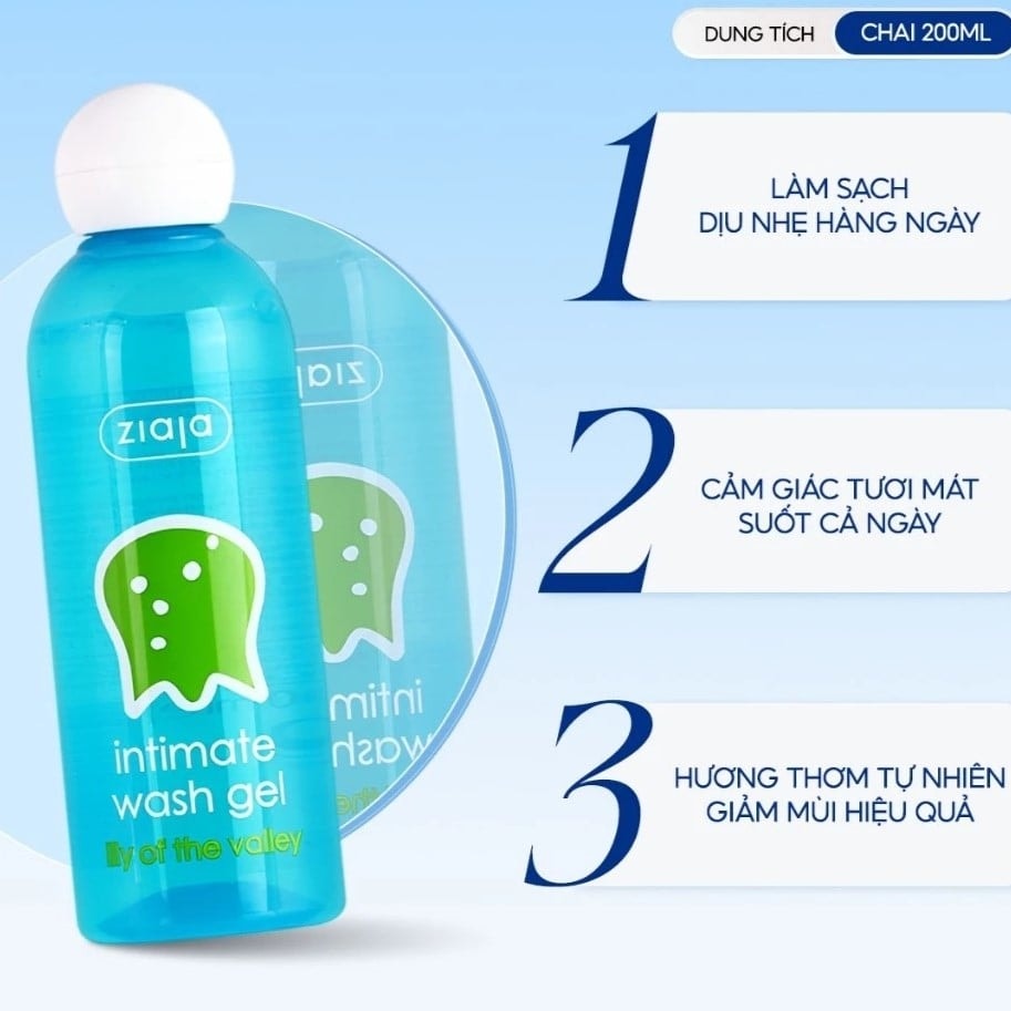 Ziaja Gel vệ sinh Intimate 200ml 2