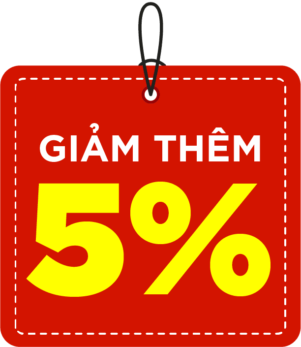VOUCHER GIẢM TRỰC TIẾP 5% KHI CHỐT ĐƠN 1