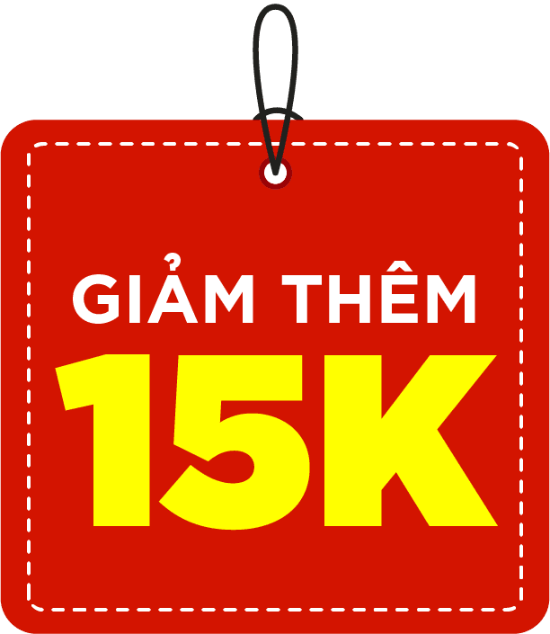 VOUCHER GIẢM THÊM 15K KHI CHỐT ĐƠN 1