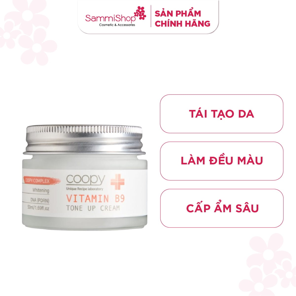 Coopy Kem dưỡng da Vitamin B9 Tone up Cream 50ml 1