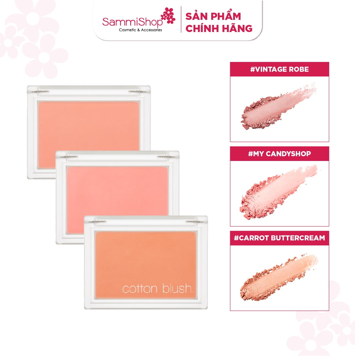 Missha Phấn má Cotton Blush 4.2g 2
