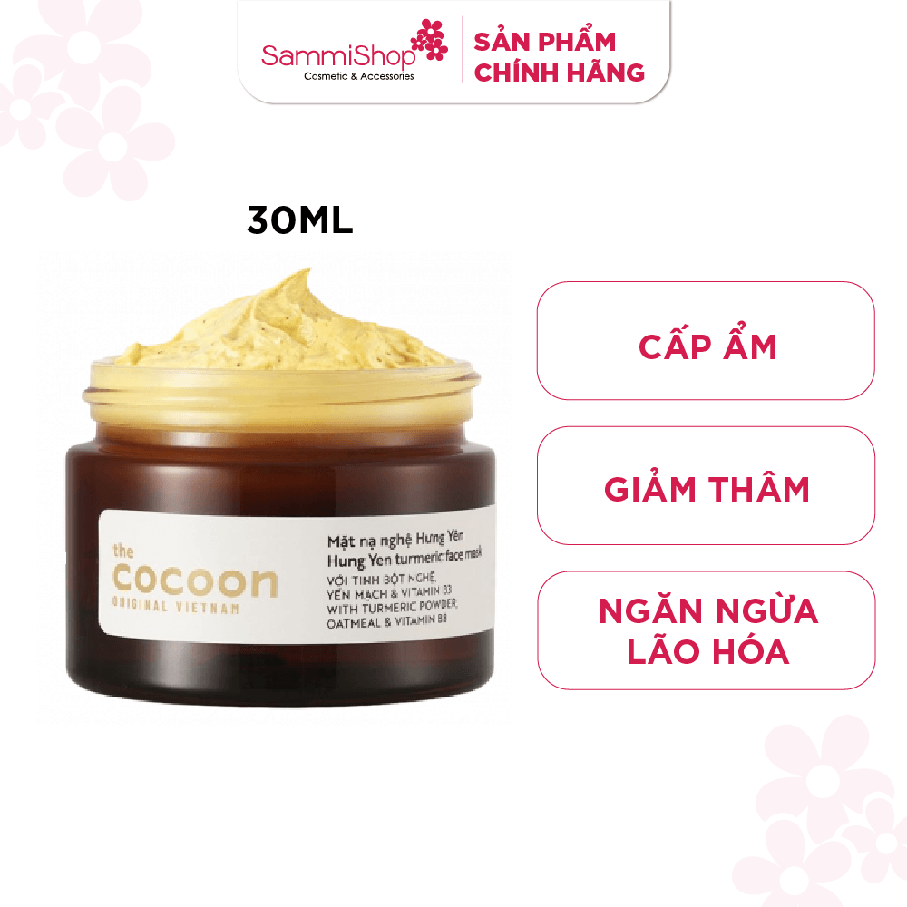 Cocoon Mặt nạ nghệ Hưng Yên Turmeric Face Mask 1