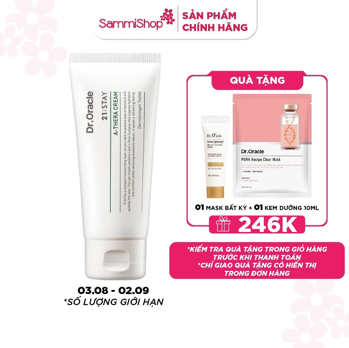 Dr.Oracle Kem dưỡng 21;STAY A-Thera Cream 50ml 1