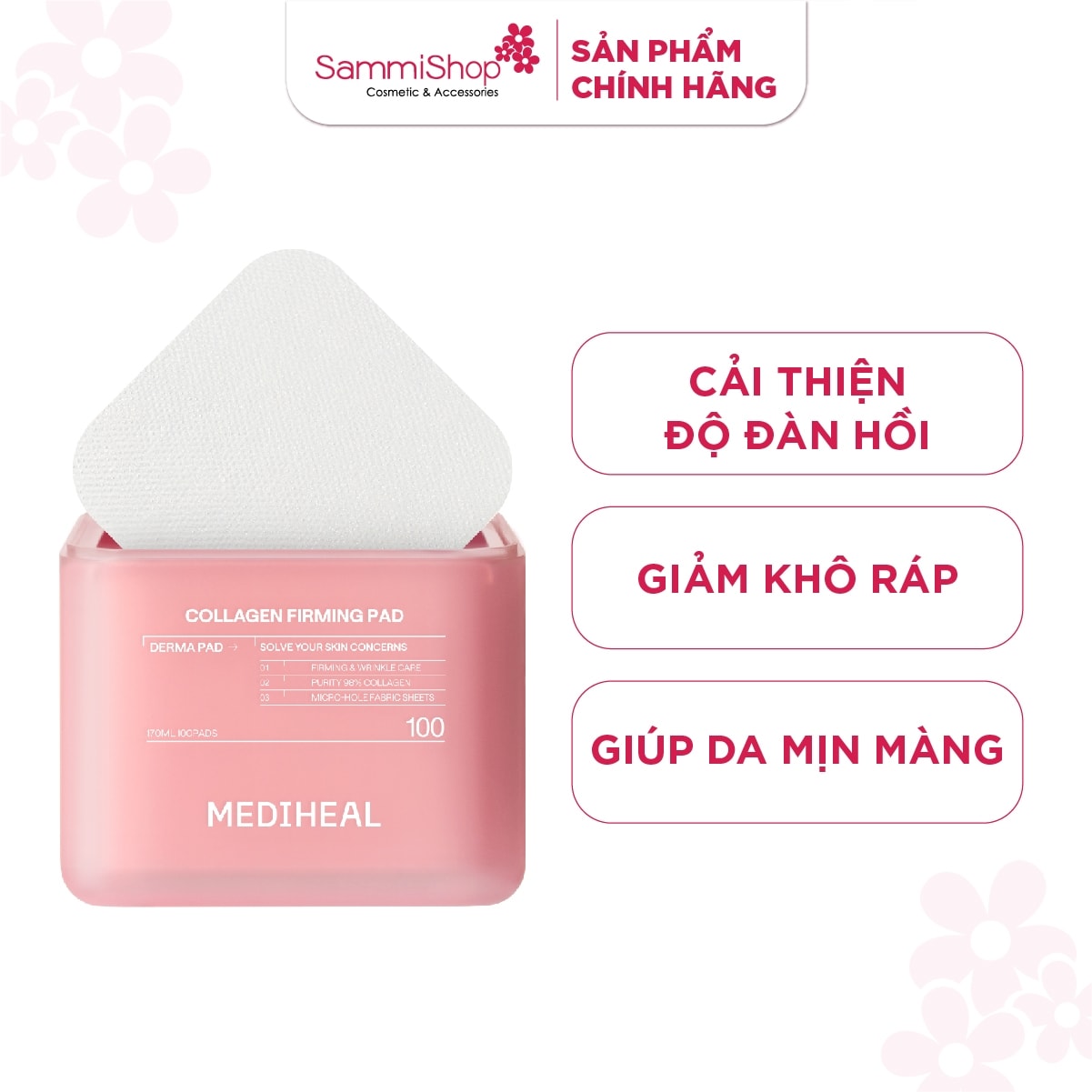 Mediheal Mặt nạ dưỡng da Collagen Firming Pad 170ml 2