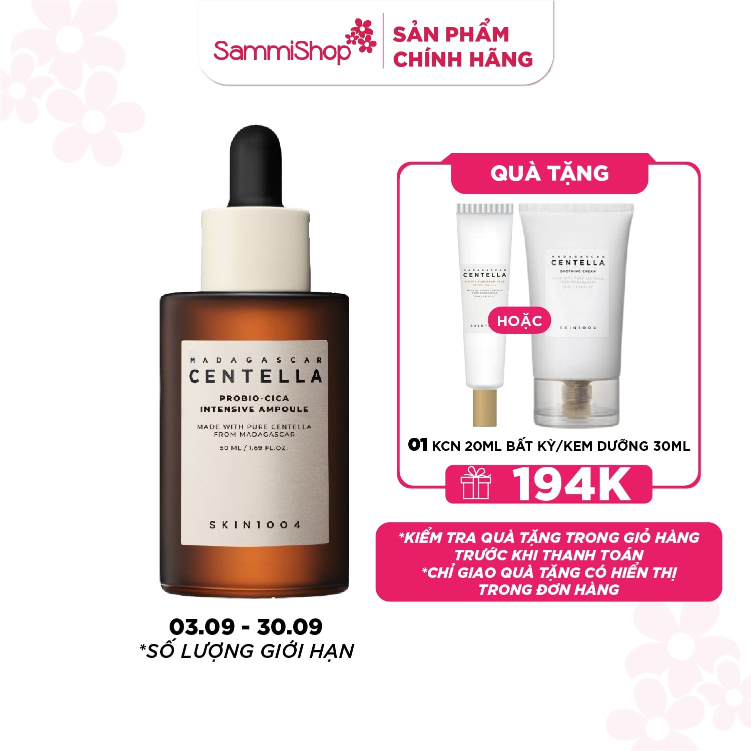 Skin1004 Tinh chất Madagascar Centella Probio-Cica Intensive Ampoule 50ml 1