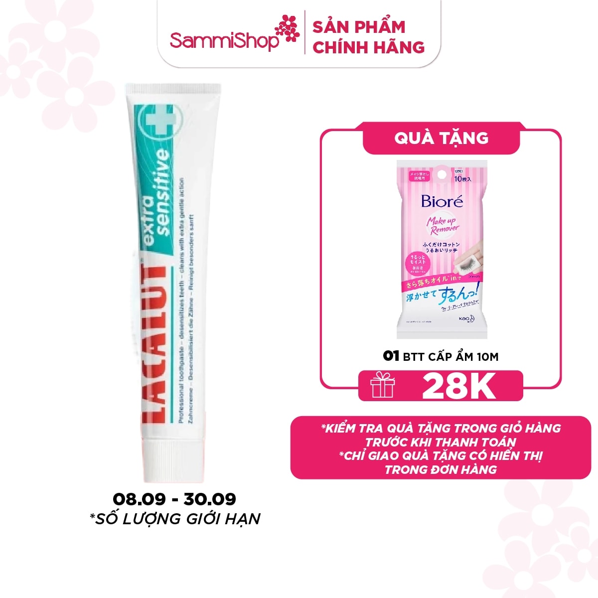Lacalut Kem đánh răng Extra Sensitive 75ml 1