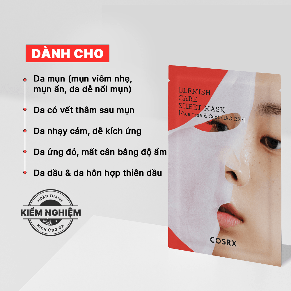 COSRX Mặt nạ AC Collection Blemish Care Sheet Mask 26ml 4
