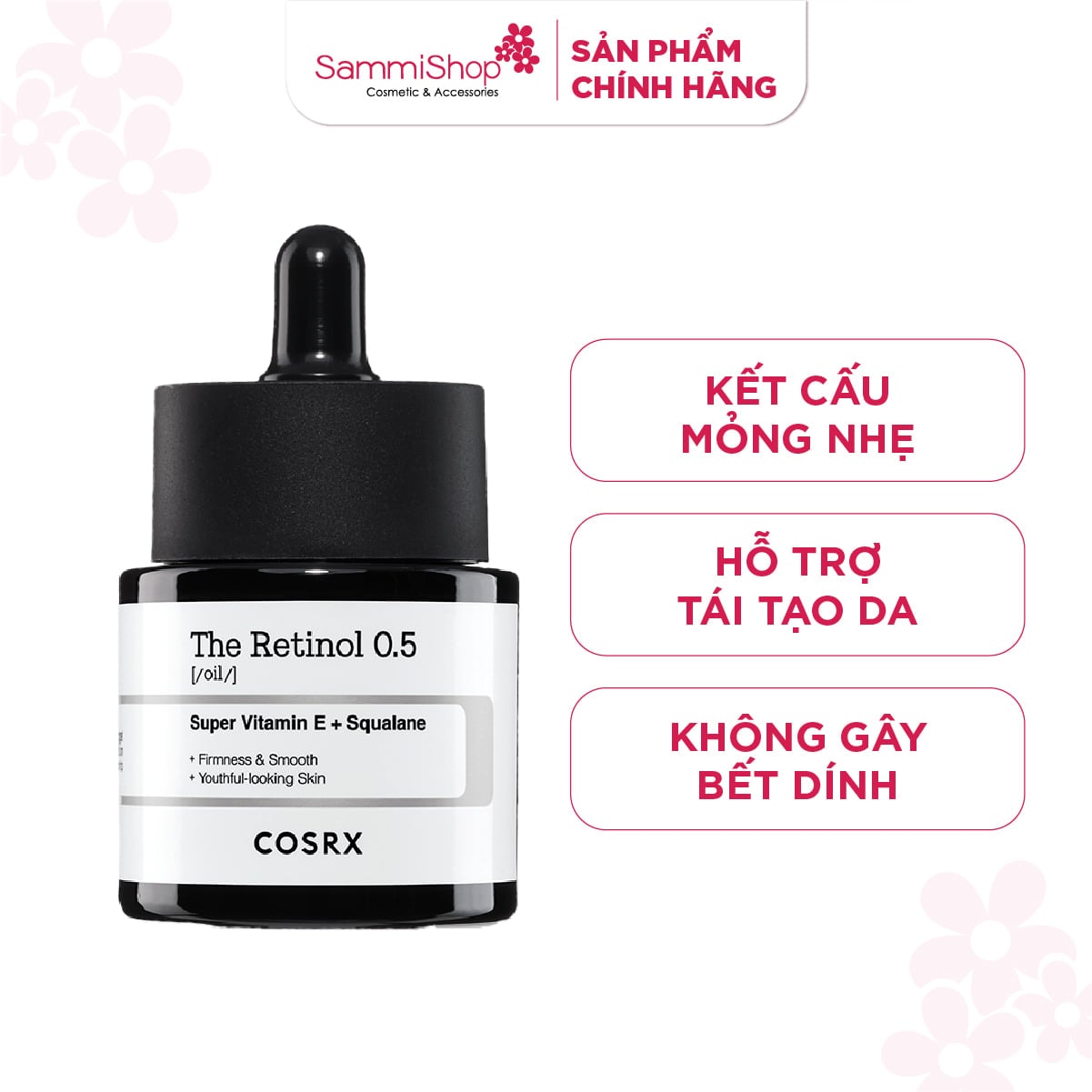 COSRX Dầu dưỡng The Retinol 0.5 Oil 20mL 2
