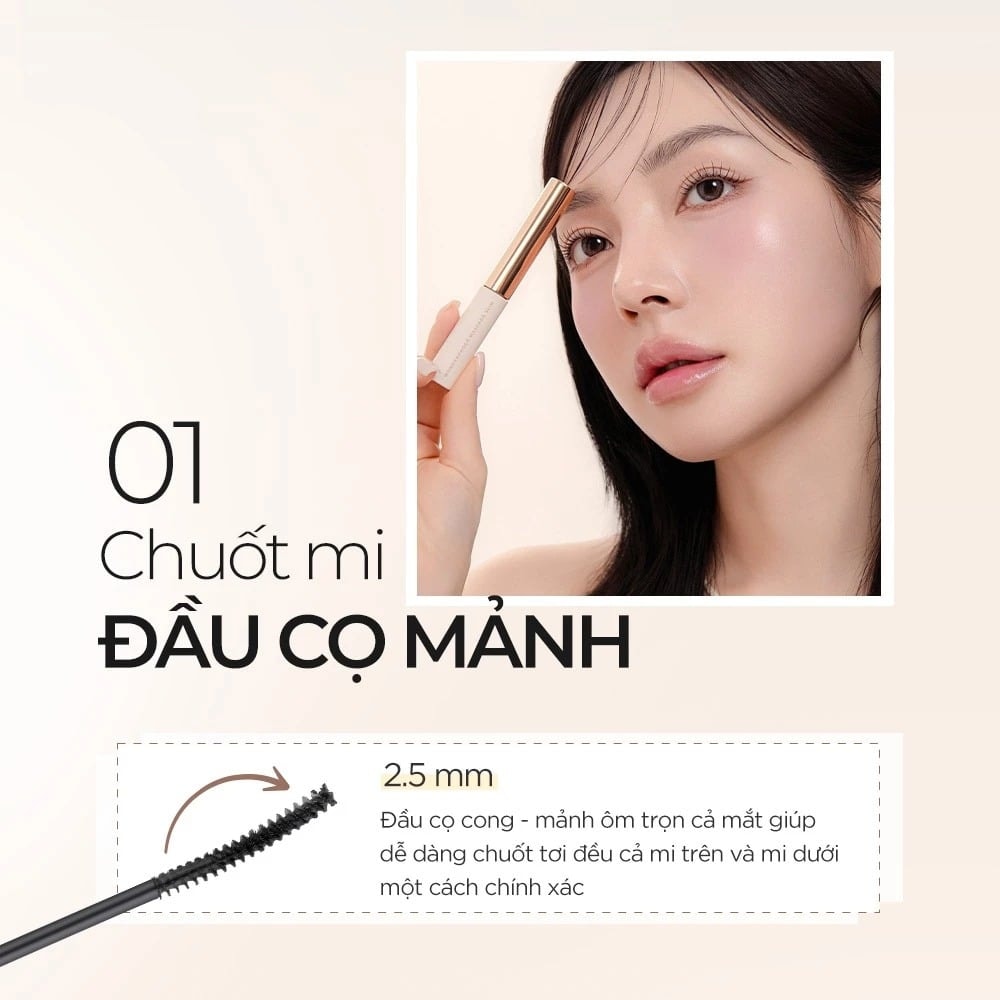 BOM Chuốt mi Wonderproof Mascara Slim 4.5g 2