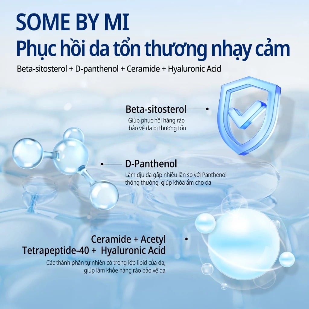 Some By Mi Hộp mặt nạ giấy Beta Panthenol Repair Daily Mask 370ml (hộp 30 miếng) 5