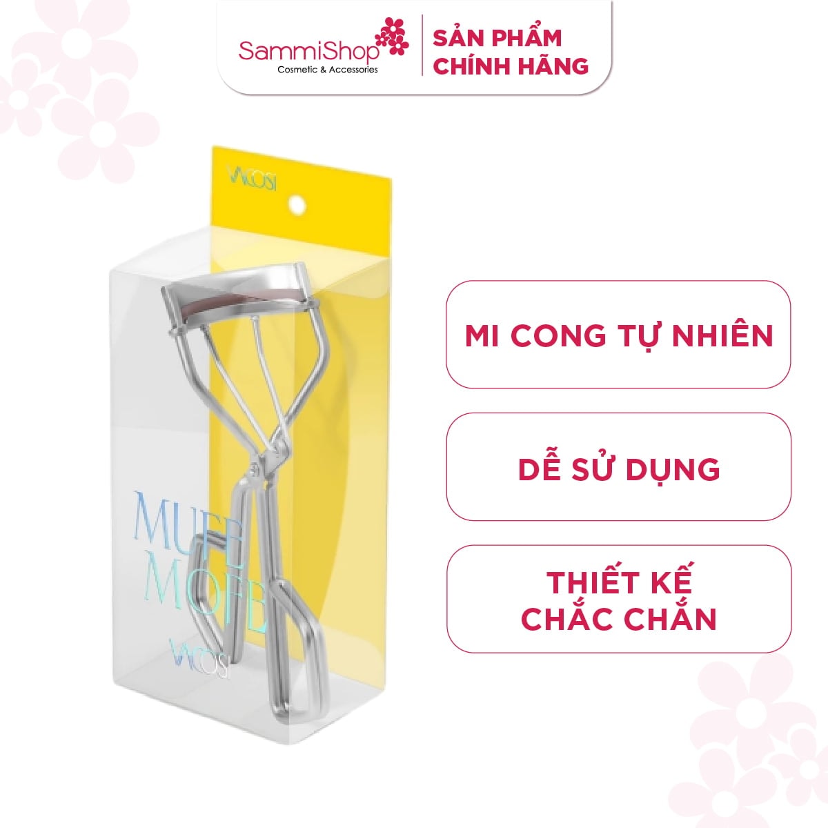 Vacosi Bấm Mi Titan Góc Rộng Titan Eyelash Curler_Bm12 1