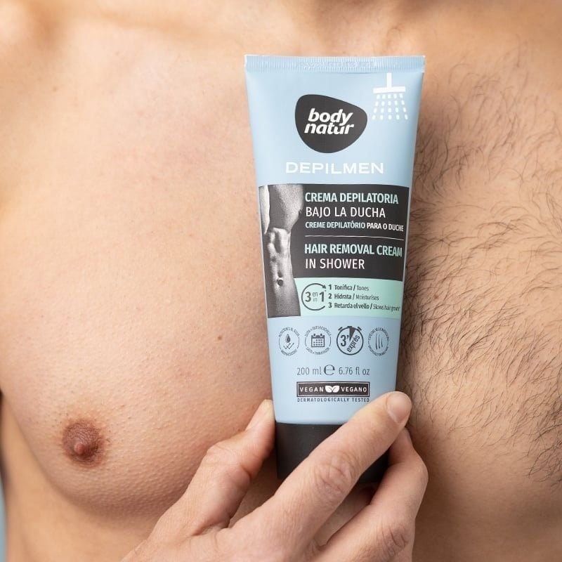 Body Natur Kem tẩy lông Depilmen Hair Removal Cream In Shower 200ml 3