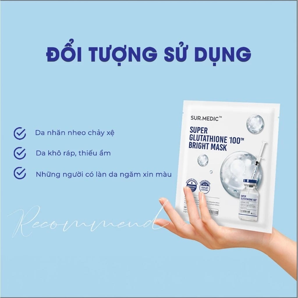Sur.Medic+ Super Gluthathione 100tm Bright Mask 5
