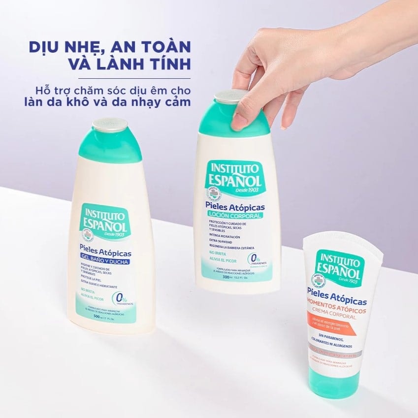 Instituto Español Sữa dưỡng Pieles Atópicas Loción Corporal 300ml 4