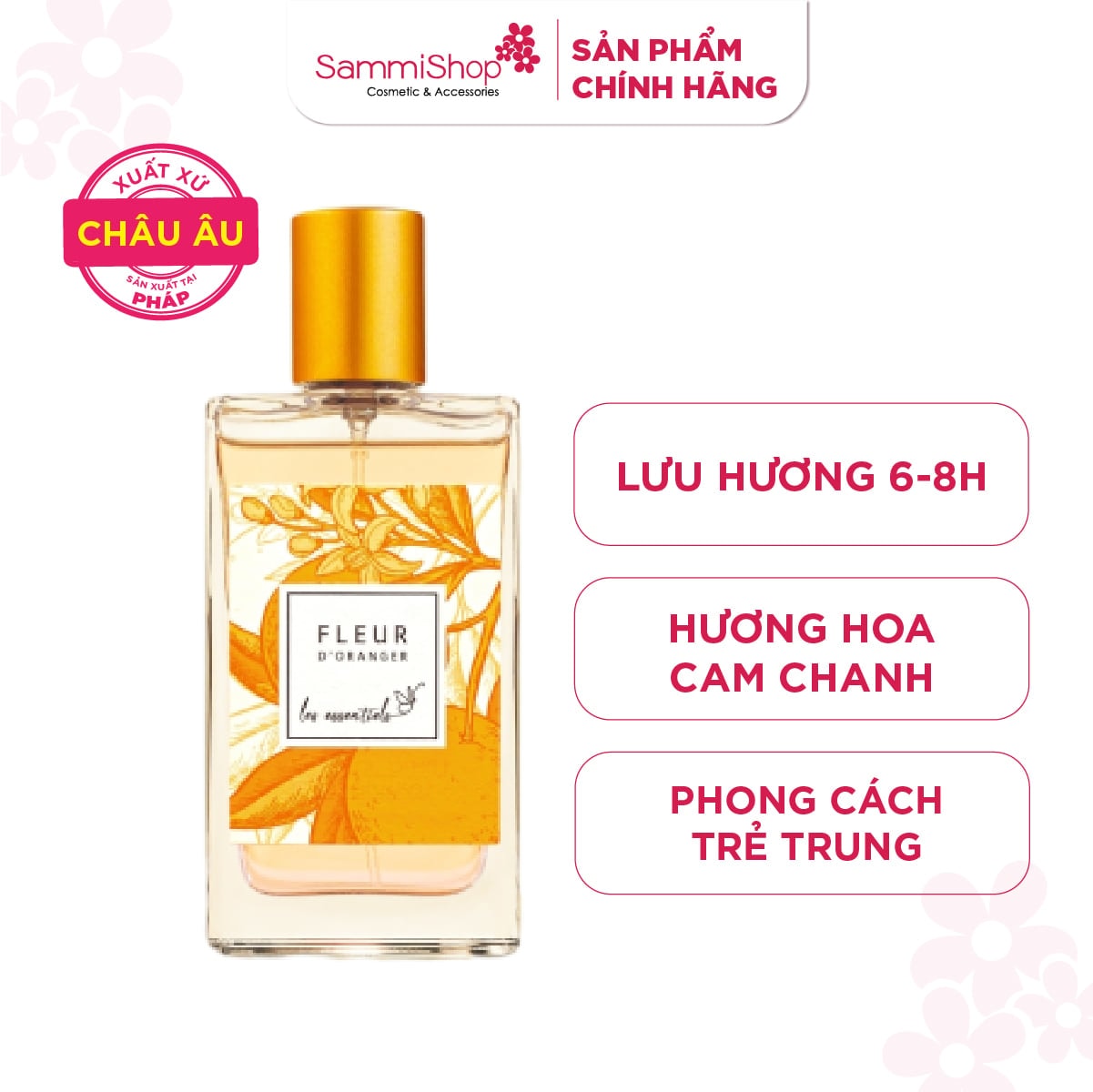 Les Essentiels Nước hoa Fleur D'Oranger Eau De Parfum 80ml 1