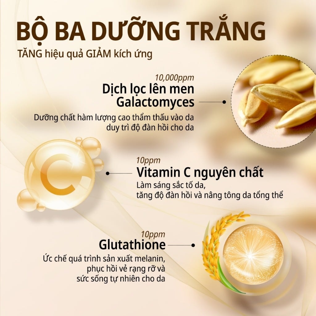 Some By Mi Mặt nạ giấy Galactomyces Glutathione Glow Serum Mask 22g 4