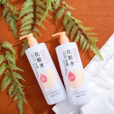 Kumano Lotion Shikioriori Milk Isoflavone  500ml 2